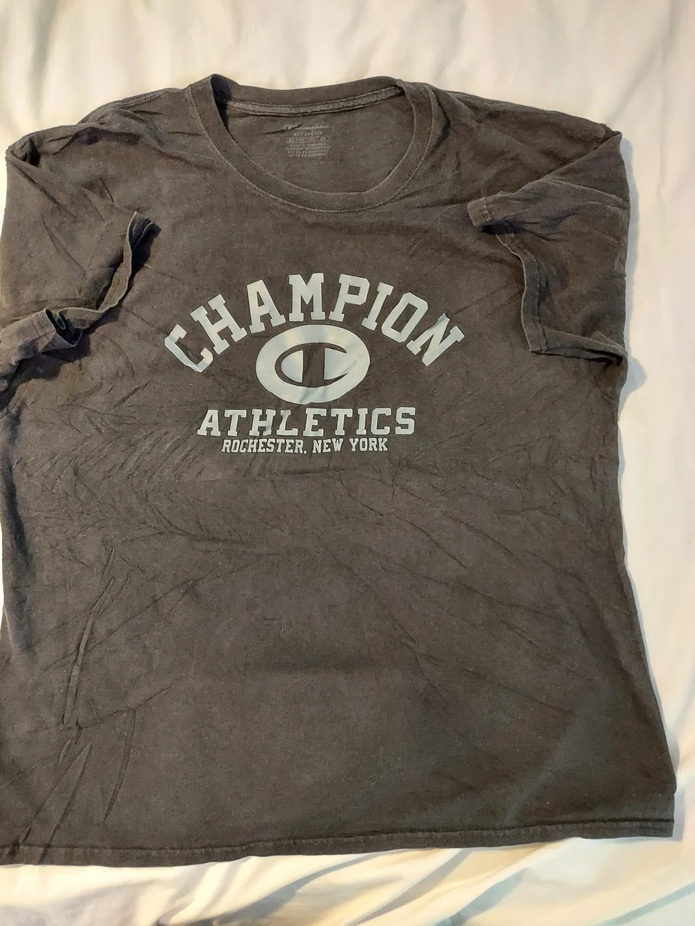 Champion Athletics Rochester New York Collegiate Graphic T-Shirt XL - Picture 8 of 8